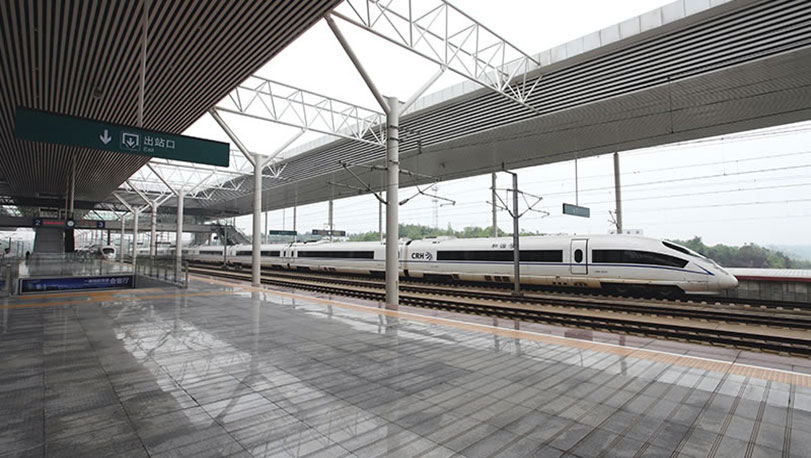 高铁车站 株洲站 - 宝钢彩钢板_彩涂卷_彩钢卷_彩钢板价格-上海佰金